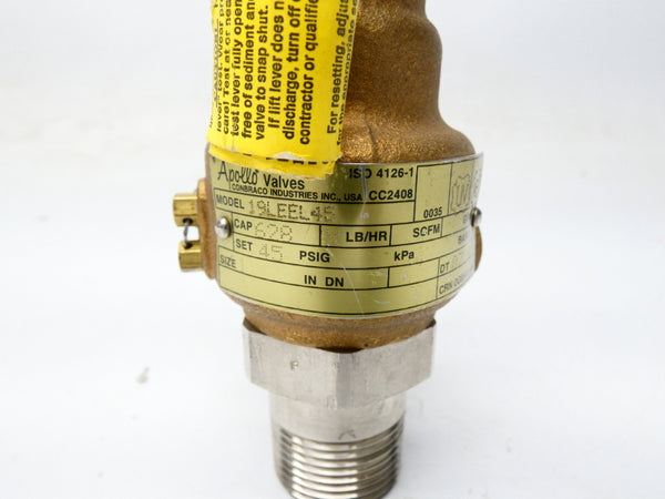 APOLLO 19LEEL45 45PSI 1" NSNP