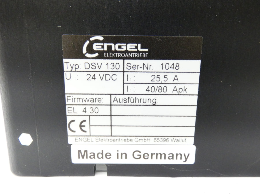 ENGEL ELEKTOANTRIEBE DSV130 F/W EL4.30 24VDC 25.5A NSNP