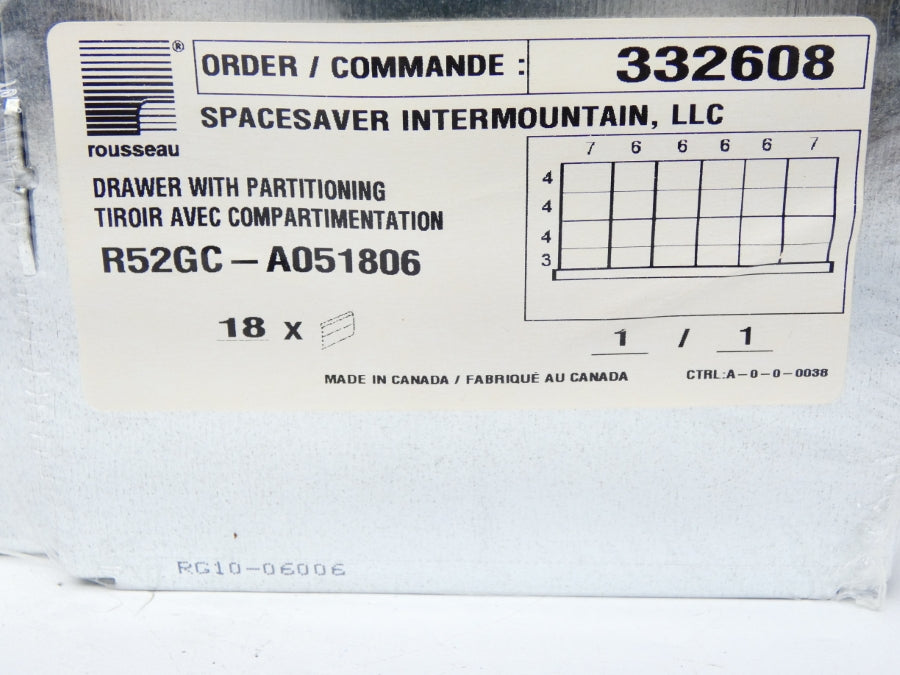 ROUSSEAU R52GC-A051806 (PKG OF 18) NSMP