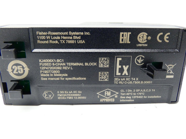 FISHER ROSEMOUNT KJ4006X1-BC1 12P4720X092 REV. L NSNP