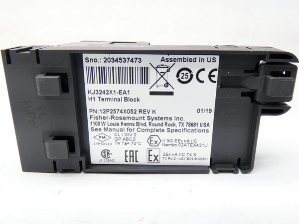FISHER ROSEMOUNT KJ3242X1-EA1 12P2574X052 REV. K NSNP