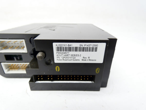 FISHER ROSEMOUNT KJ3221X1-BA1 12P2531X122 SER. 2 REV. R NSNP