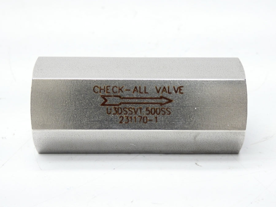 CHECK-ALL U3DSSVT.500SS 231170-1 NSNP