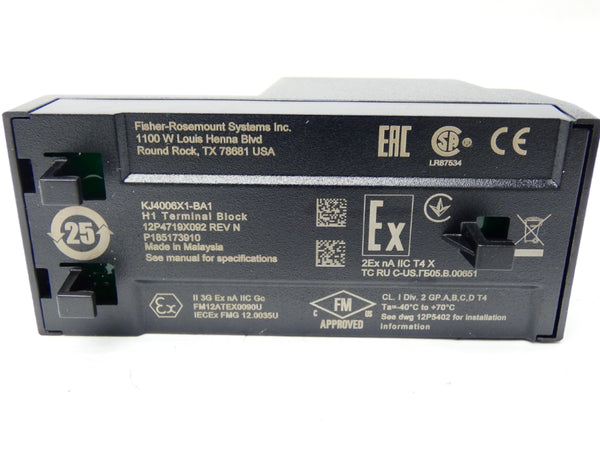 FISHER ROSEMOUNT KJ4006X1-BA1 12P4719X092 REV. N NSNP