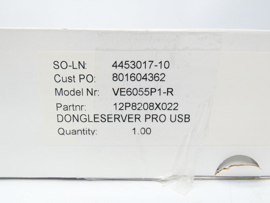 SEH M05212 DONGLESERVERPRO H/W 2.1 S/W 20.1.12 NSMP