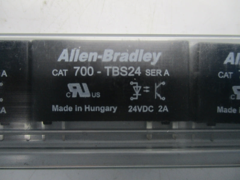 ALLEN BRADLEY 700-TBS24 SER.A 24VDC 2A (PKG OF 5) NSMP