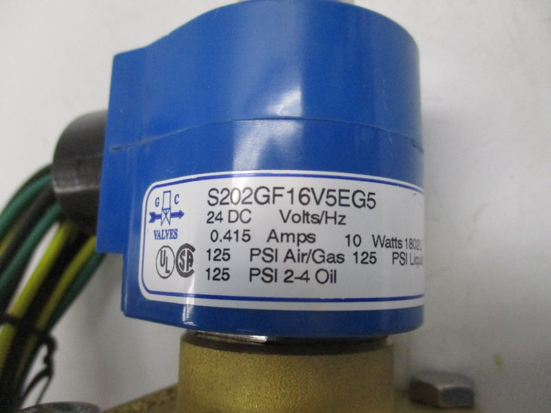 S202GF16V5EG5 24VDC 125PSI NSNP