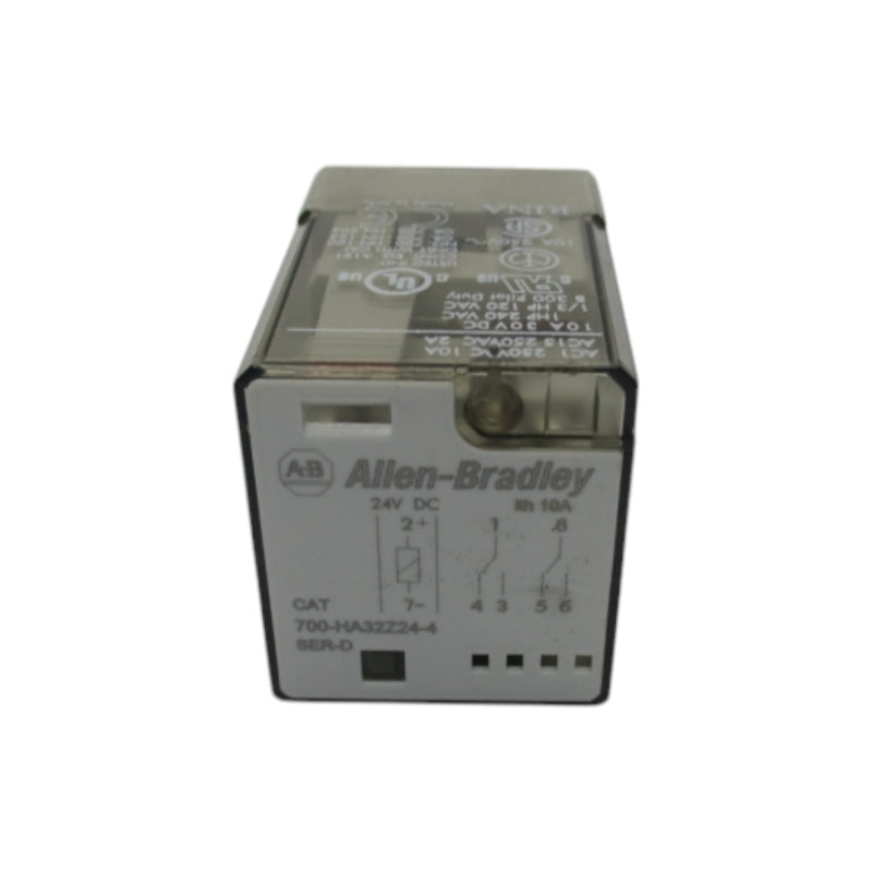 ALLEN BRADLEY 700-HA32Z24-4 SER.D 24VDC 10A NSNP