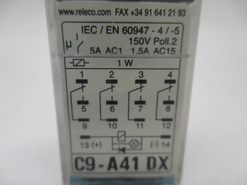 RELECO C9-A41DX 24VDC 5A NSNP