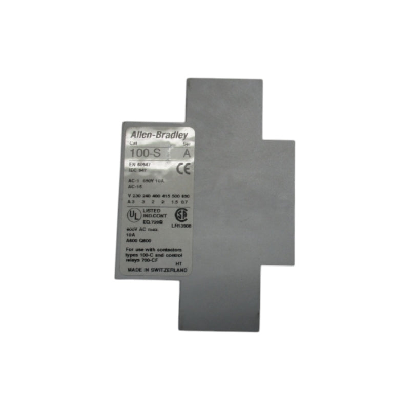 ALLEN BRADLEY 100-SA10 SER.A 600VAC 10A UNMP
