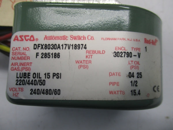 ASCO DFX8030A17V18974 15PSI UNMP