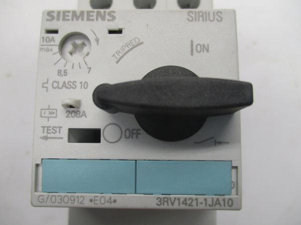 SIEMENS 3RV1421-1JA10 690VAC, 7-10A NSNP
