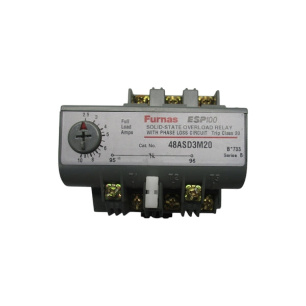 FURNAS 48ASD3M20 SER.B 600VAC 2.5-10A NSNP