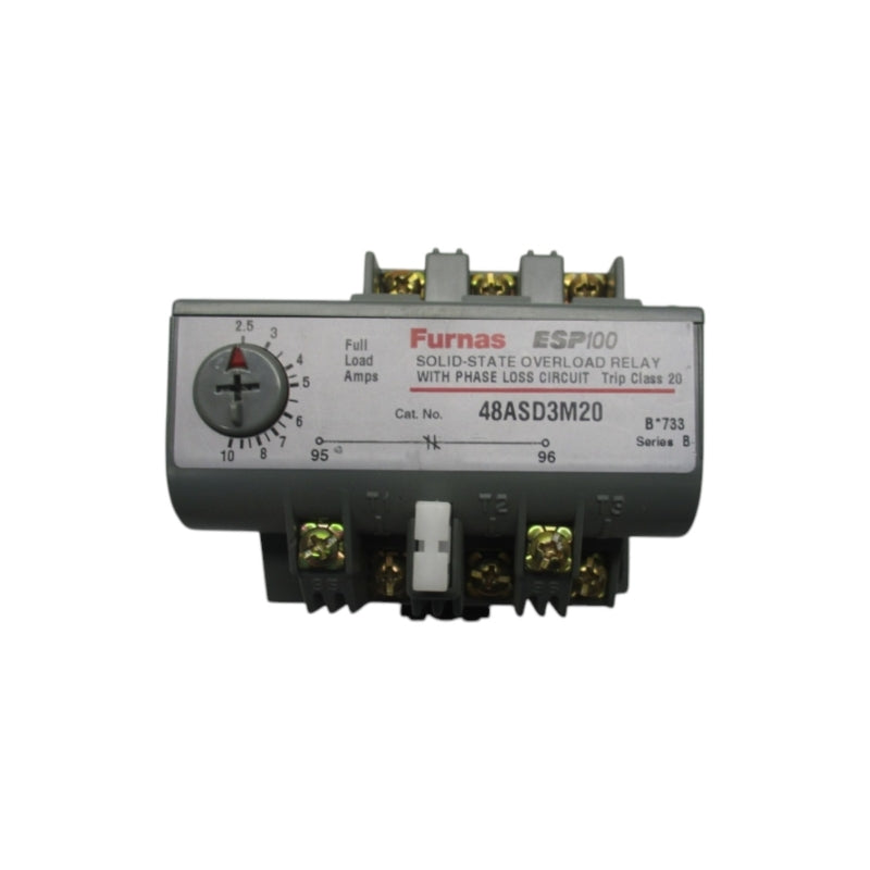 FURNAS 48ASD3M20 SER.B 600VAC 2.5-10A NSNP