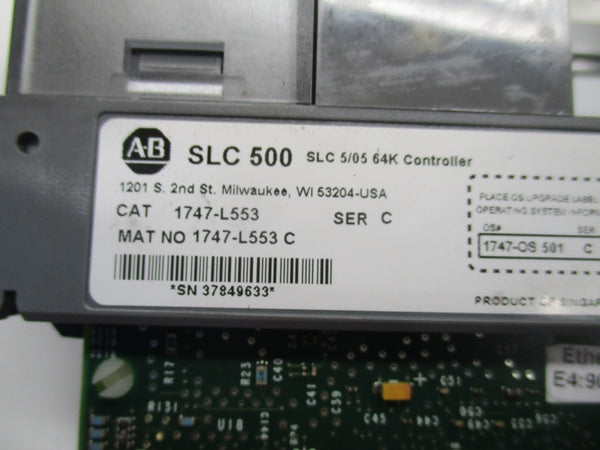 ALLEN BRADLEY 1747-L553 SER.C F/W 13 5VDC 1A UNMP