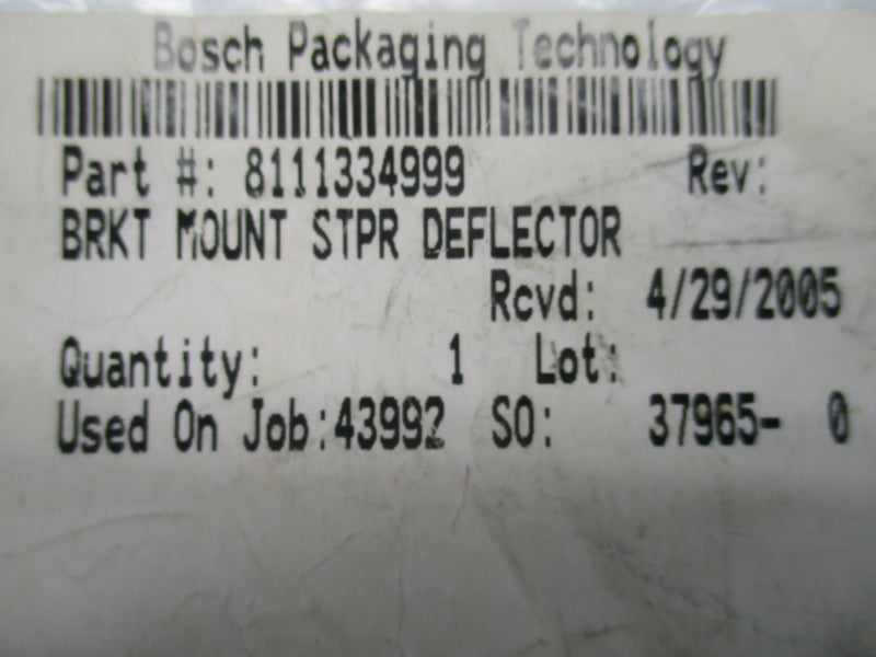 BOSCH 8111334999 NSMP