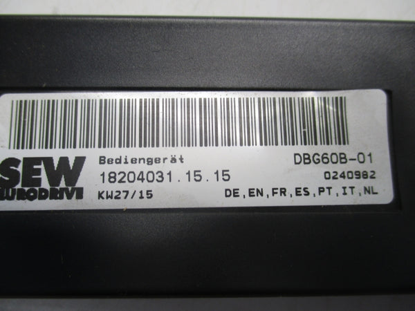 SEW DBG60B-01 NSMP