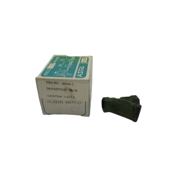 ASCO 8600A-2 1/4" UNMP