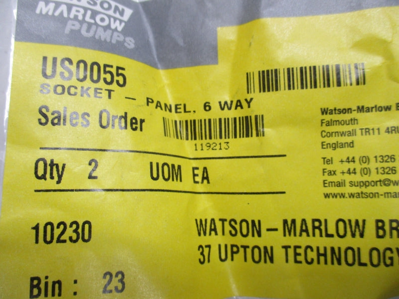 WATSON MARLOW 119213 (PKG OF 2) NSMP