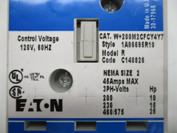 EATON W+200M2CFCY4Y7 120V 45A NSNP