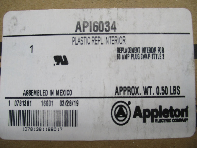 APPLETON API6034 60A NSMP