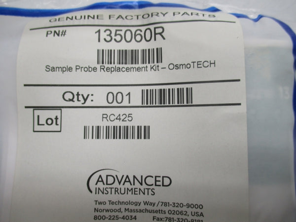 ADVANCED INSTRUMENTS 135060R NSMP