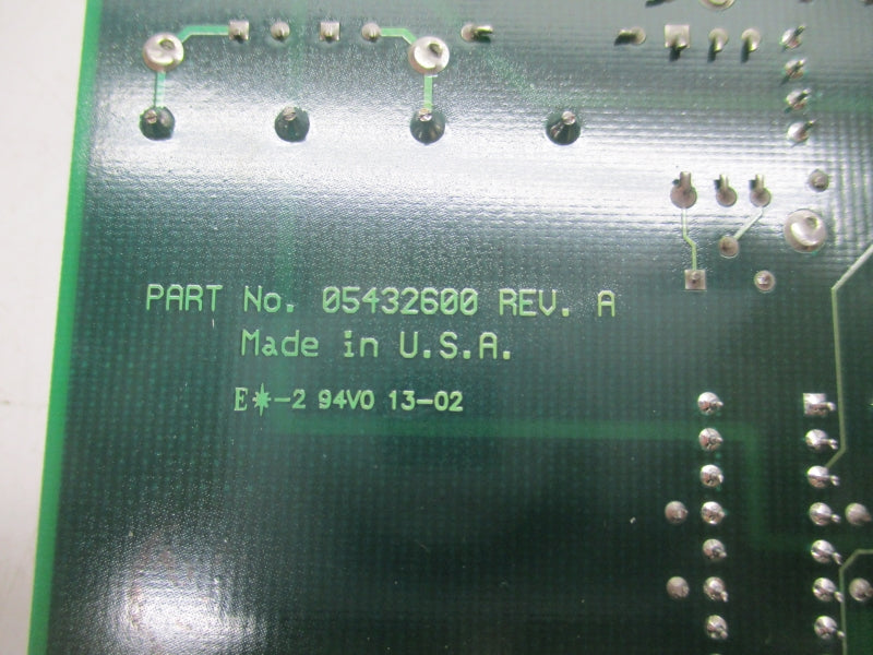 HONEYWELL 05432600 REV. A NSNP