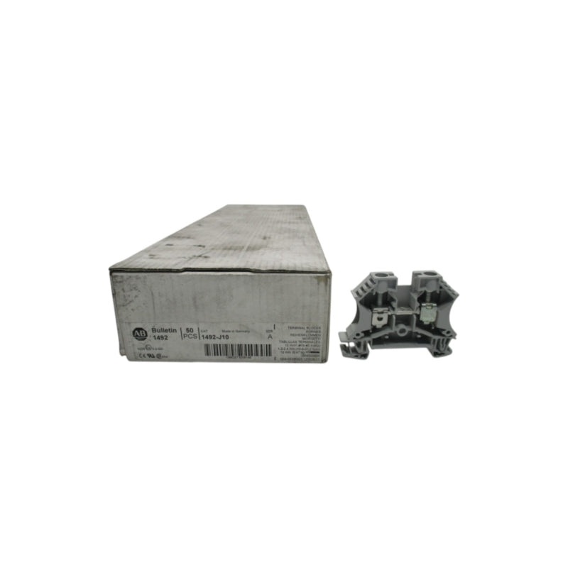 ALLEN BRADLEY 1492-J10 SER. A 600V 65A (PKG OF 50) (WH) NSMP