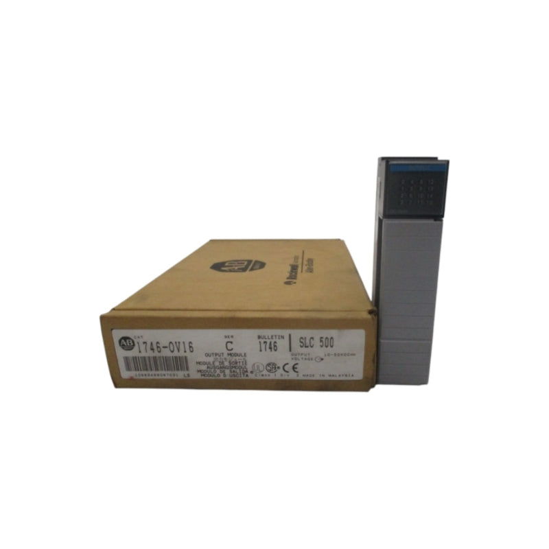 ALLEN BRADLEY 1746-OV16 SER. C 10-50VDC (BR/WH) NSMP