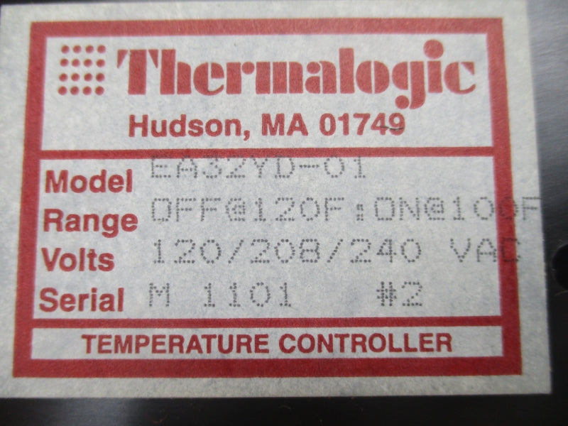 THERMALOGIC EA-32YD-01 NSNP