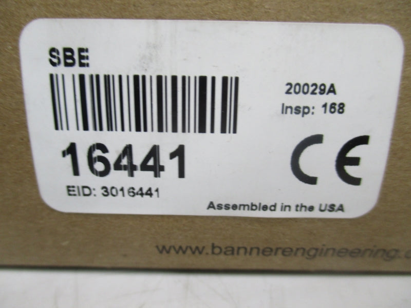 BANNER ENGINEERING SBE 16441 NSMP