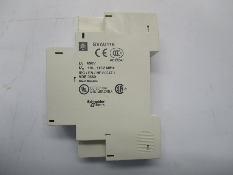 TELEMECANIQUE GVAU116 110-115V NSMP