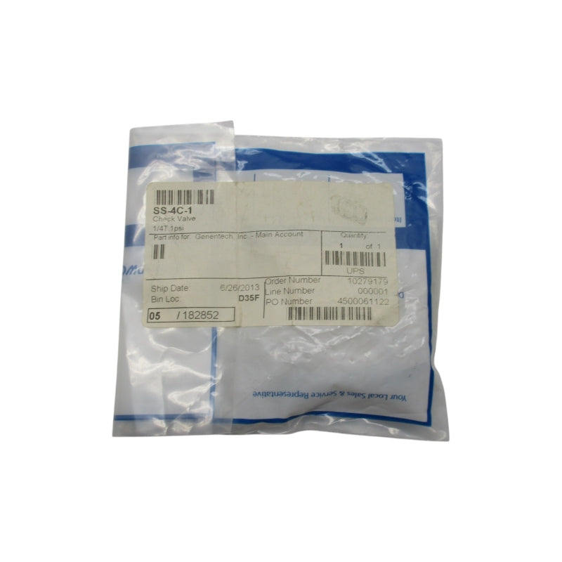 GENENTECH SS-4C-1 1PSI NSMP