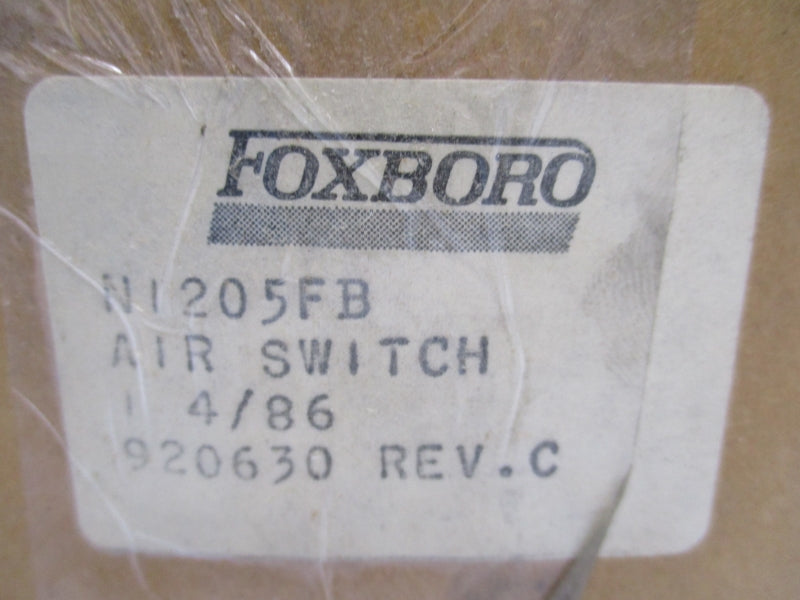 FOXBORO NI205FB REV. C NSMP