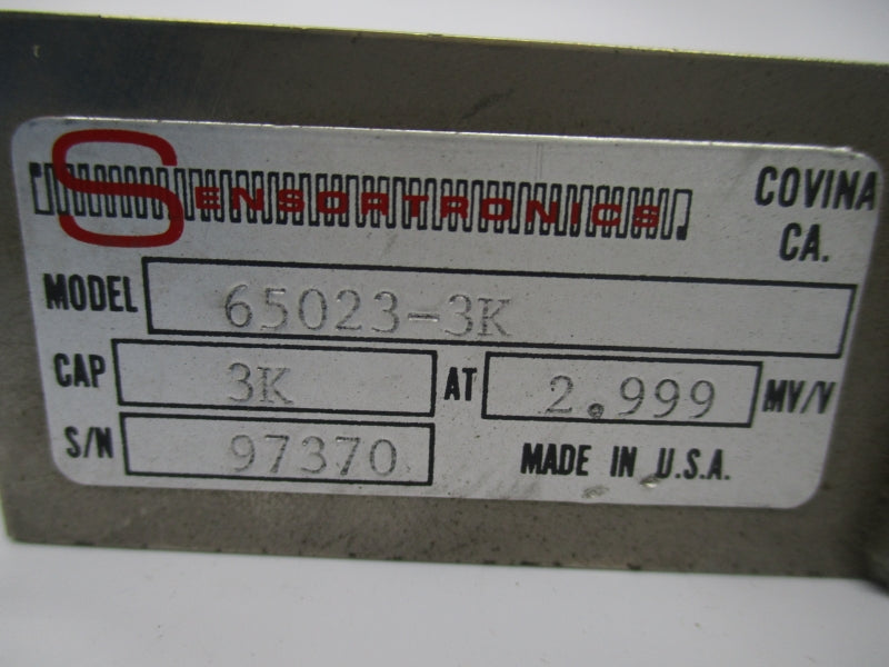SENSORTRONICS 65023-3K UNMP
