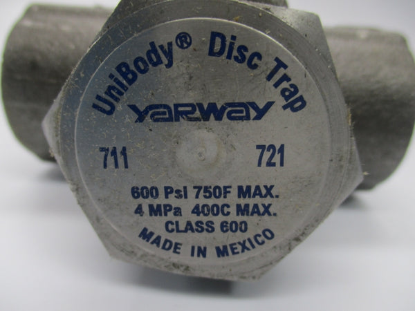 YARWAY 711/721 600PSI 750F NSMP