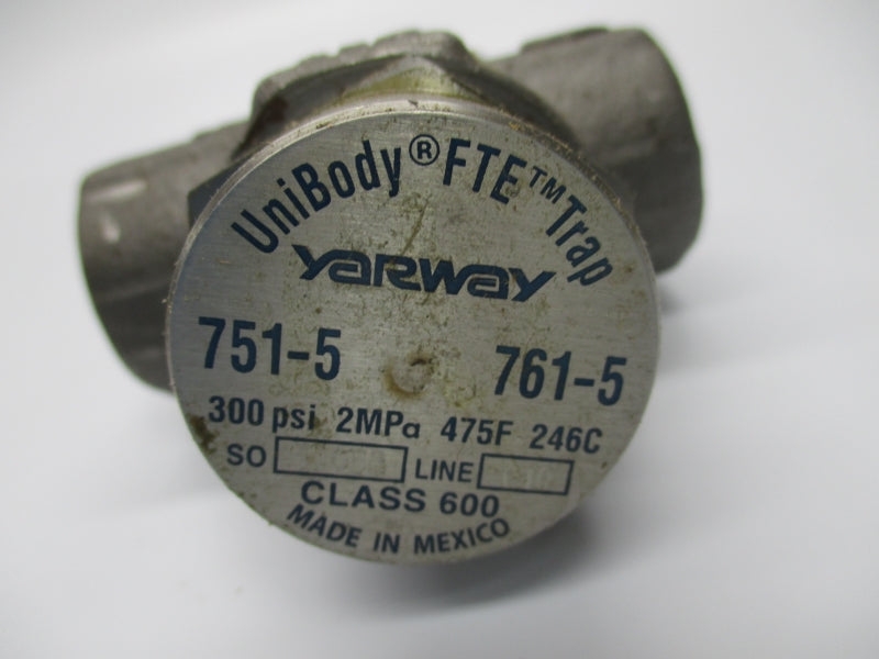 YARWAY 751-5/761-5 300PSI 475F NSMP