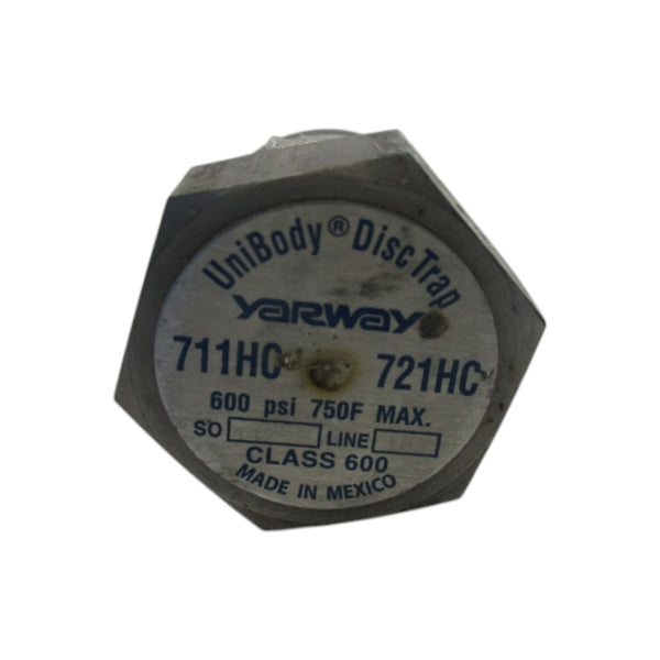 YARWAY 711HC/721HC 600PSI 750F UNMP