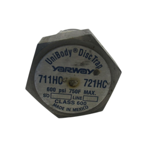 YARWAY 711HC/721HC 600PSI 750F UNMP