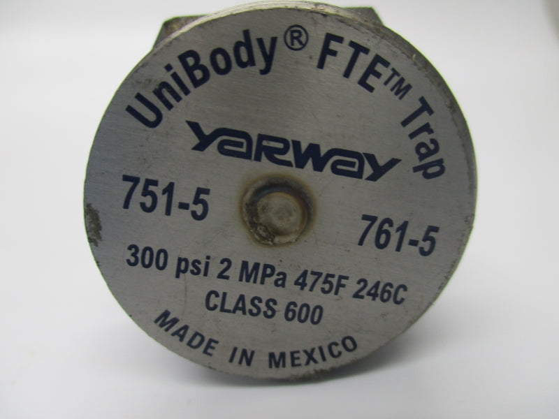 YARWAY 751-5/761-5 300PSI 475F UNMP