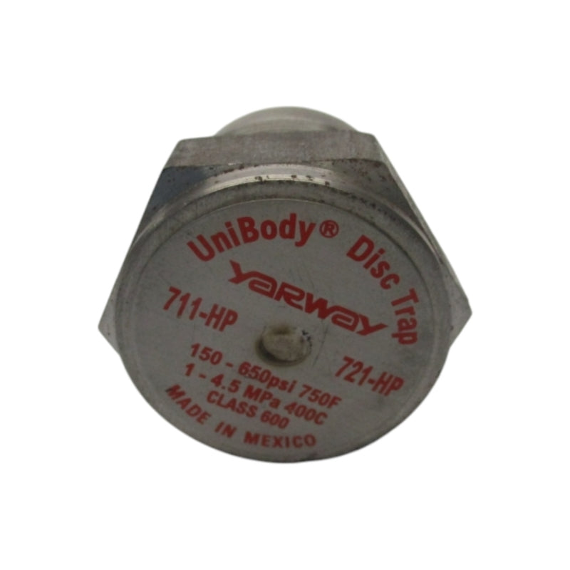 YARWAY 711-HP/721-HP 150-650PSI 750F (AS IS) UNMP