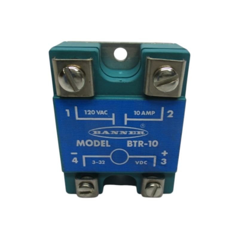 BANNER ENGINEERING BTR-10 120VAC 10A NSNP