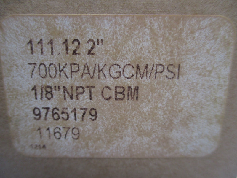 GAUGE 700KPA/KGCM/PSI 9765179 0-100 PSI 0-700 KPA NSMP