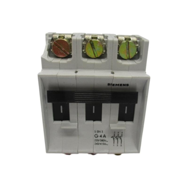 SIEMENS 5SN3-G4A 415V 4A (AS PICTURED) NSNP
