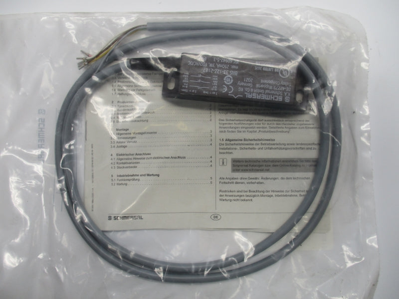 SCHMERSAL BNS33-12Z-2187 101128195 NSMP