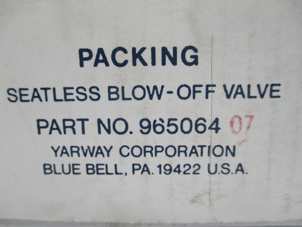 YARWAY 965064-07 NSMP