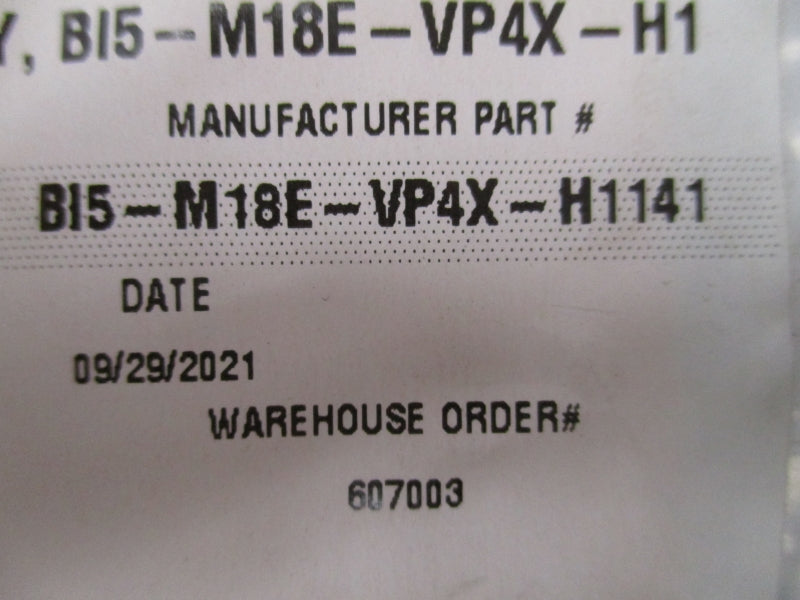 TURCK B15-M18E-VP4X-H1141 NSMP