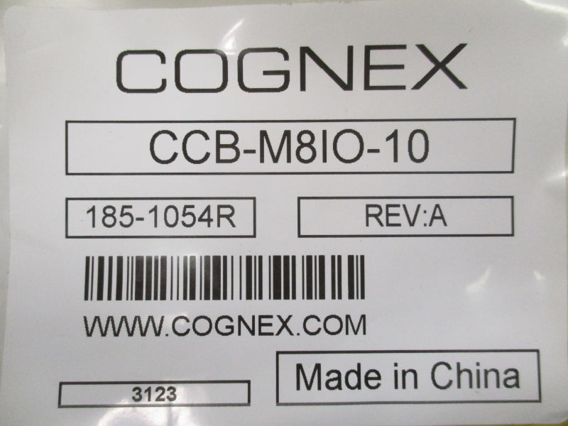 CONGEX CCB-M8IO-10 185-1054R REV. A NSMP