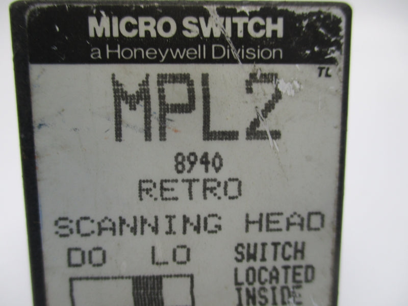 MICRO SWITCH MPL2 UNMP