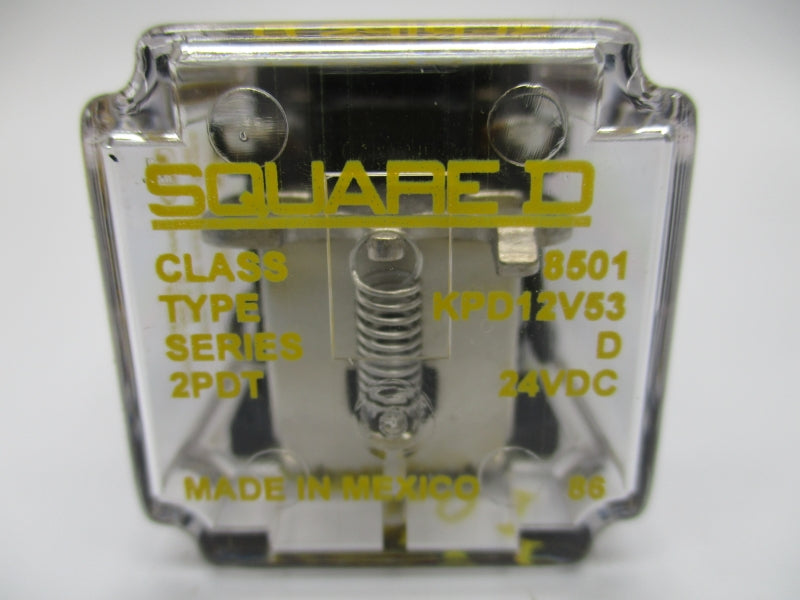 SQUARE D 8501KPD12V53 SER. D 24VDC 10A NSMP
